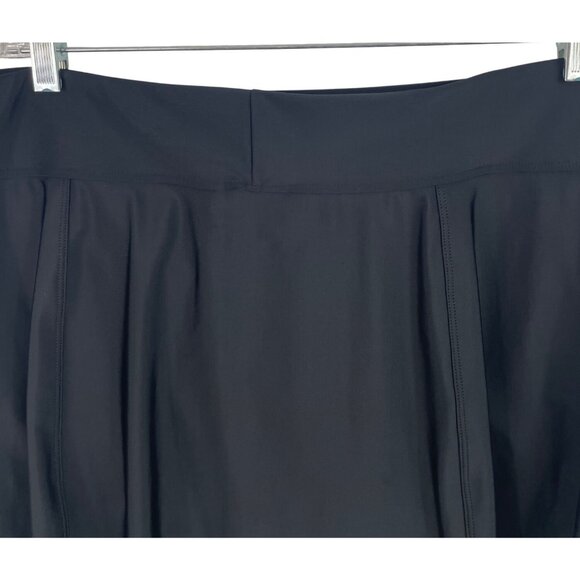 ZeroXposur Womens Size 2X Black UPF 30+ Quick Dry Sport Swim Swing Skirtini - Picture 3 of 10